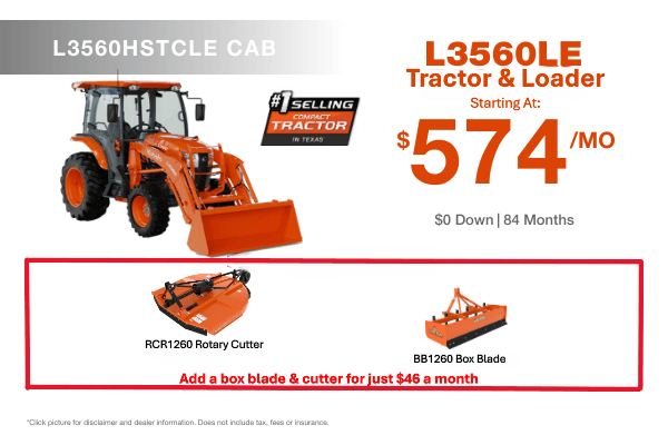 Kubota L3560HSTCLE